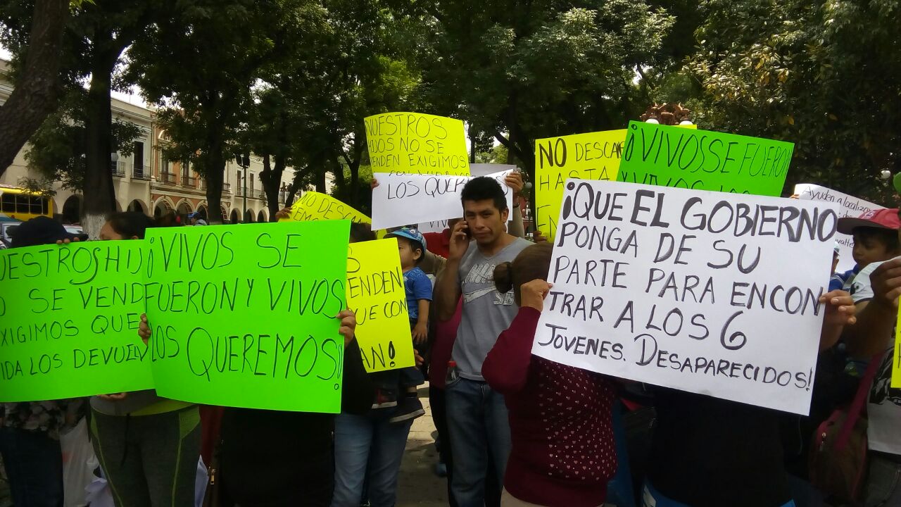 Buscan en Veracruz a jóvenes tlaxcaltecas desaparecidos